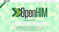 Desktop Screenshot of openhim.org